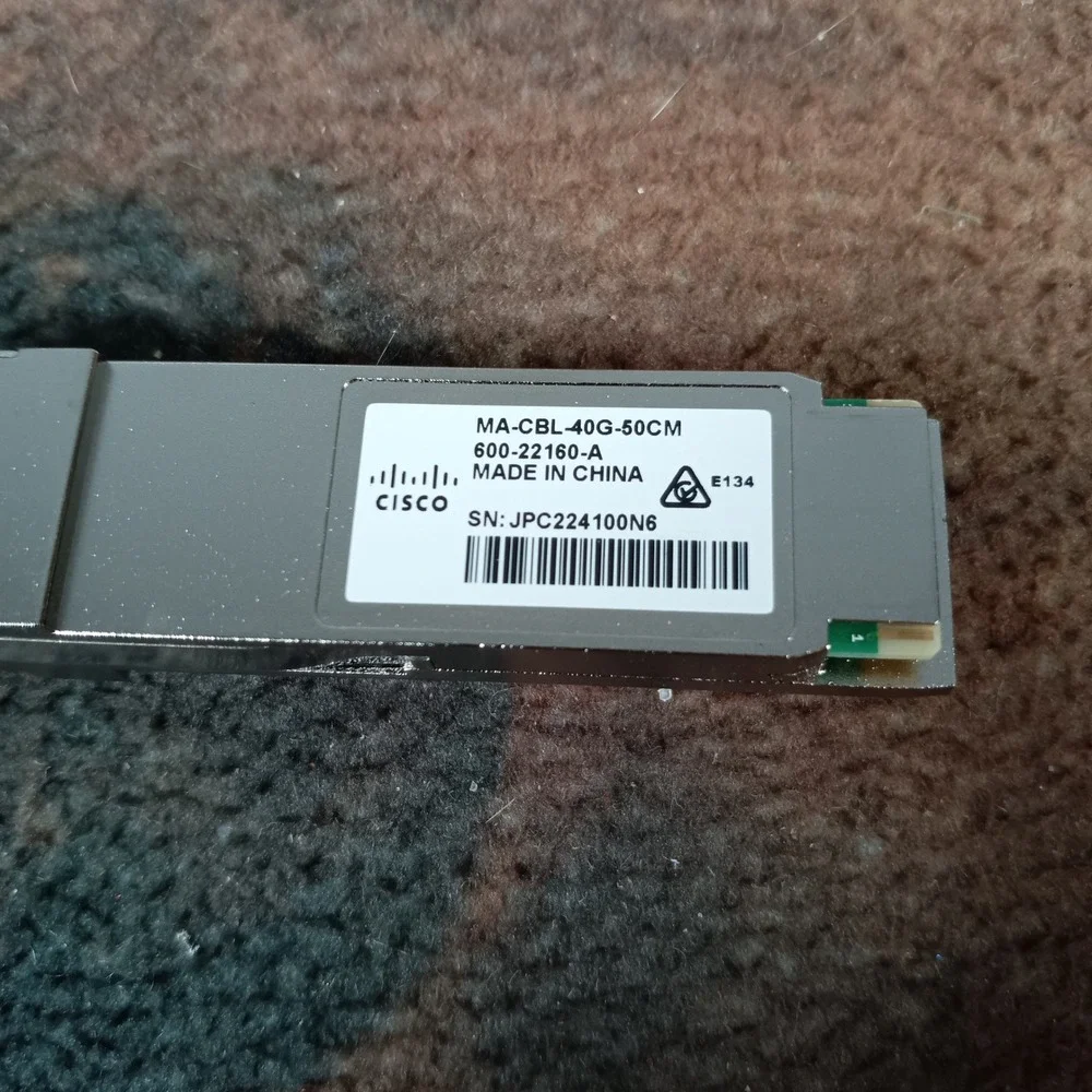 Cisco MA CBL 40G 50CM 600 22160 A Network Cable